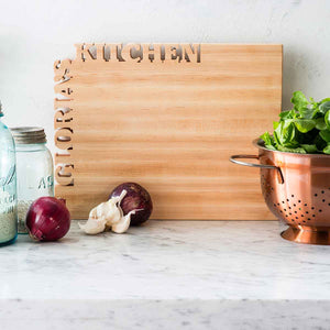 Custom cutting boards, maple