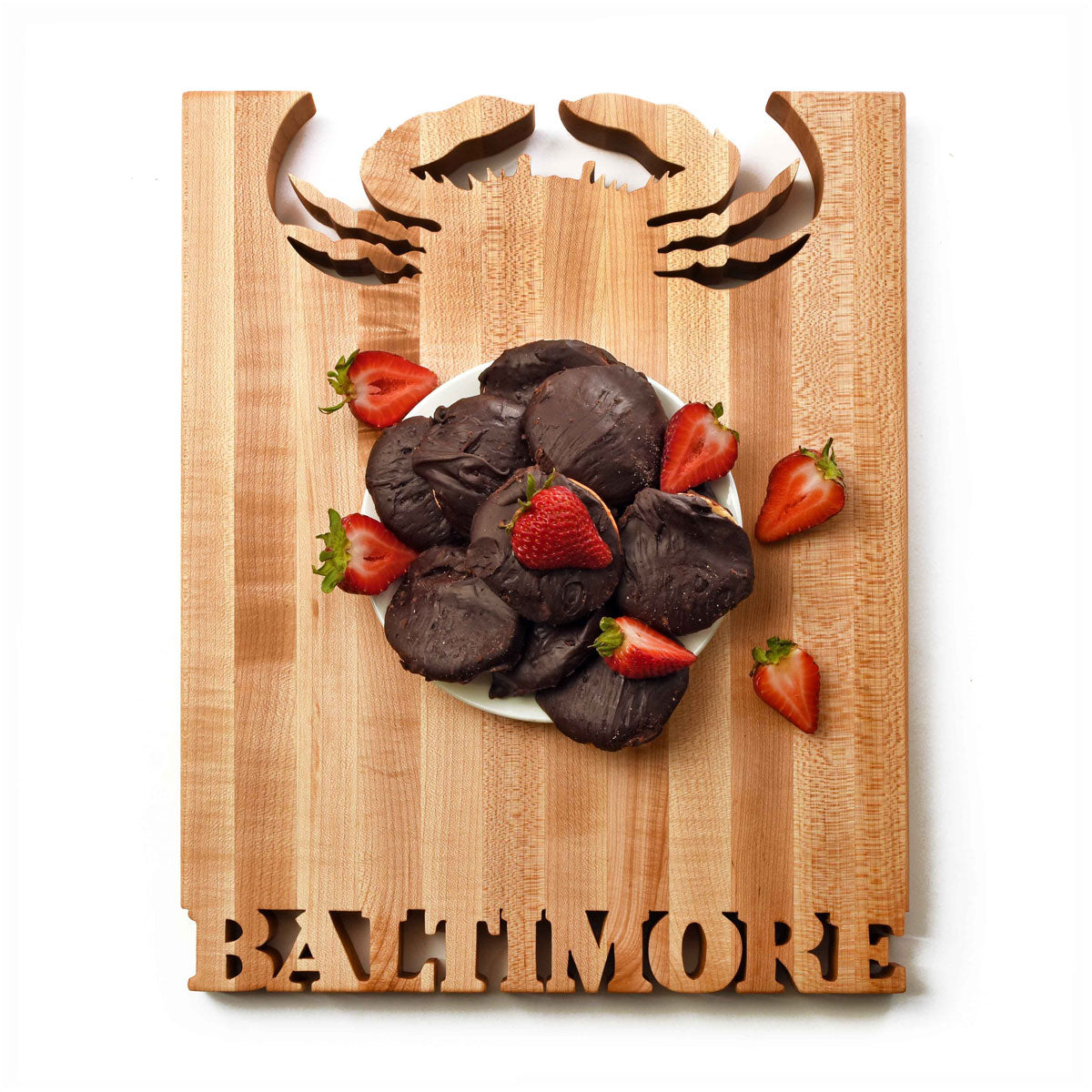 Wood cutting boards for CRAB/BALTIMORE - Words with Boards - 2
