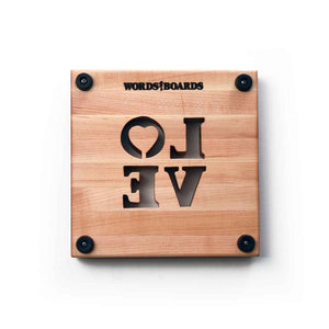 POT HOLDER, LOVE