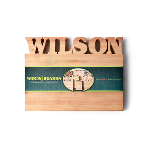 maple wood cutting board, small
