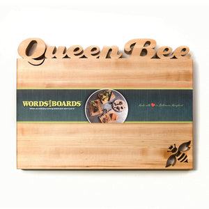 Serving Board ~ Live Like A Queen Bee