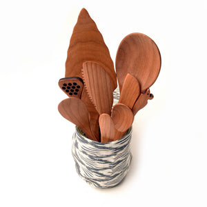 Wooden spoons and spreaders