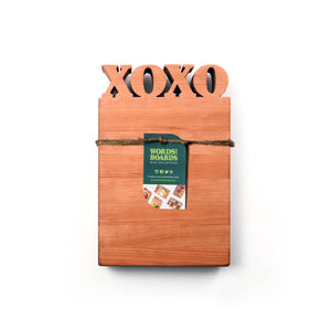 XOXO cutting Board cherry color