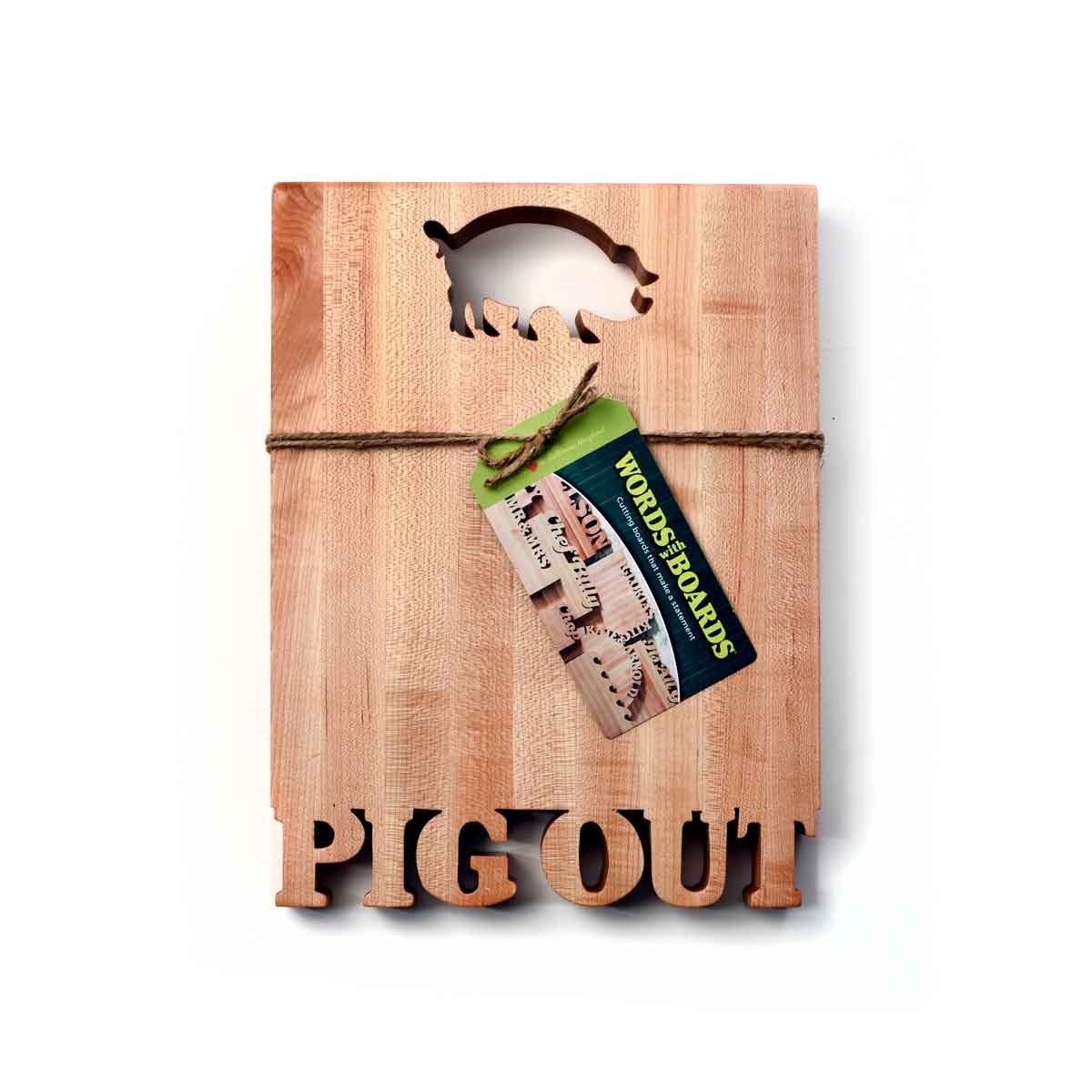 "Pig Out" Cutting Board