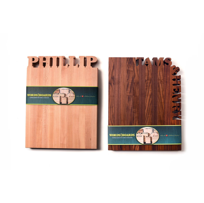 Maple wood vs walnut wood cutting board