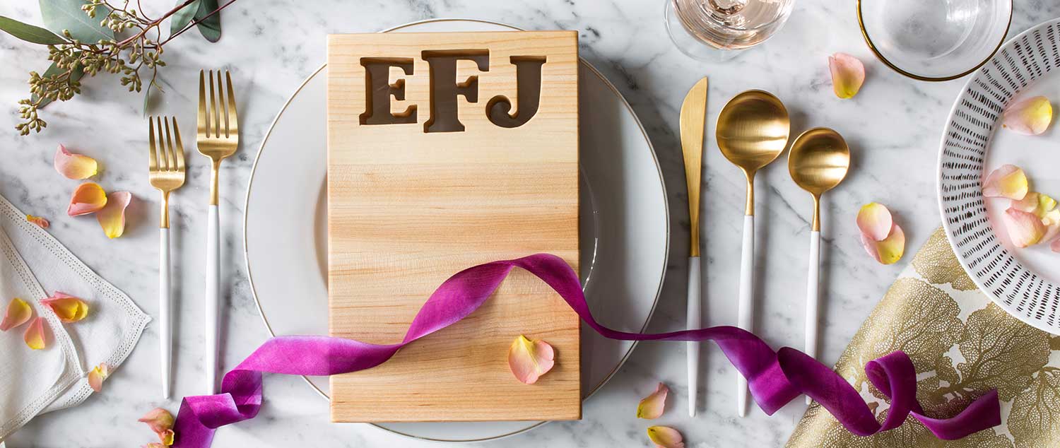 Gifts under $100, Personalized wooden home goods