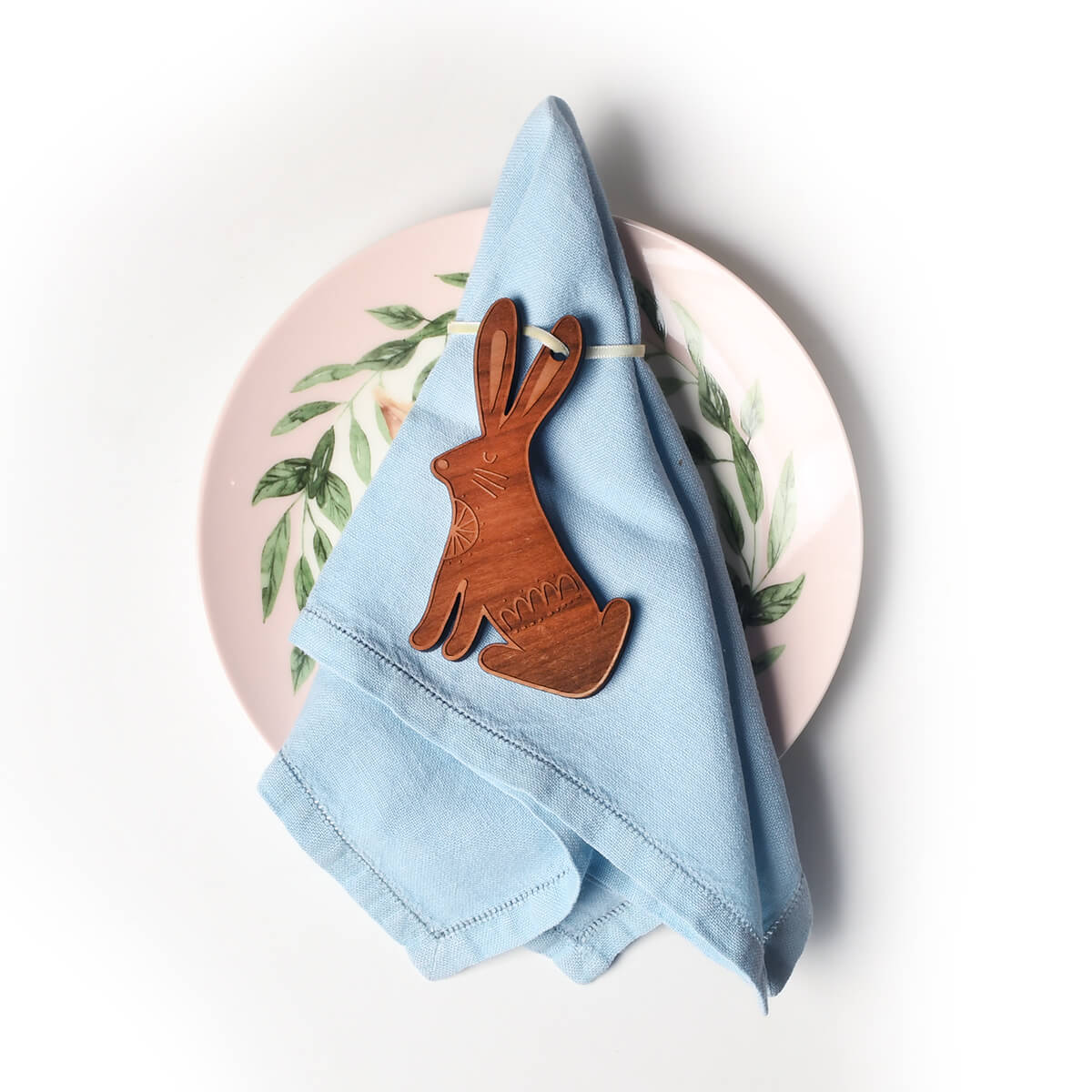 Wood easter rabbit 