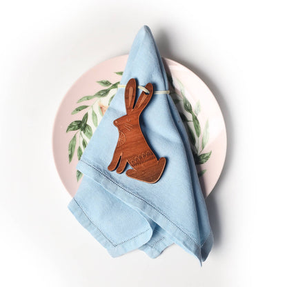 Wood easter rabbit 