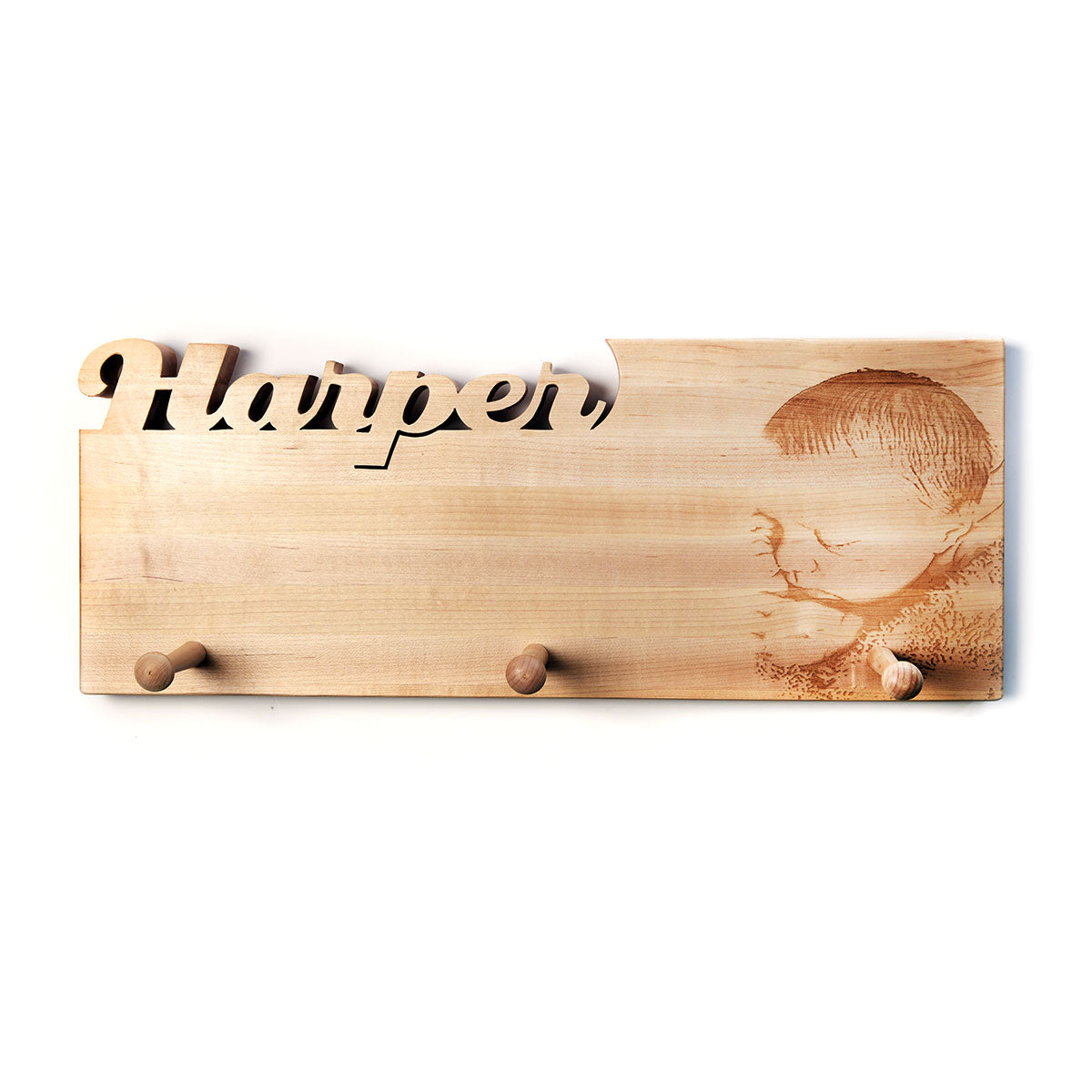 Personalized coat rack sale