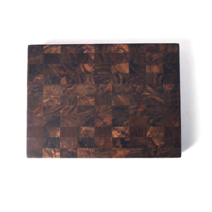 top view, Solid Walnut End Grain Cutting Boards