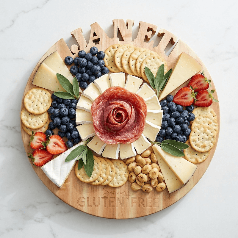 Round Custom Board ~ Seriously Gluten Free