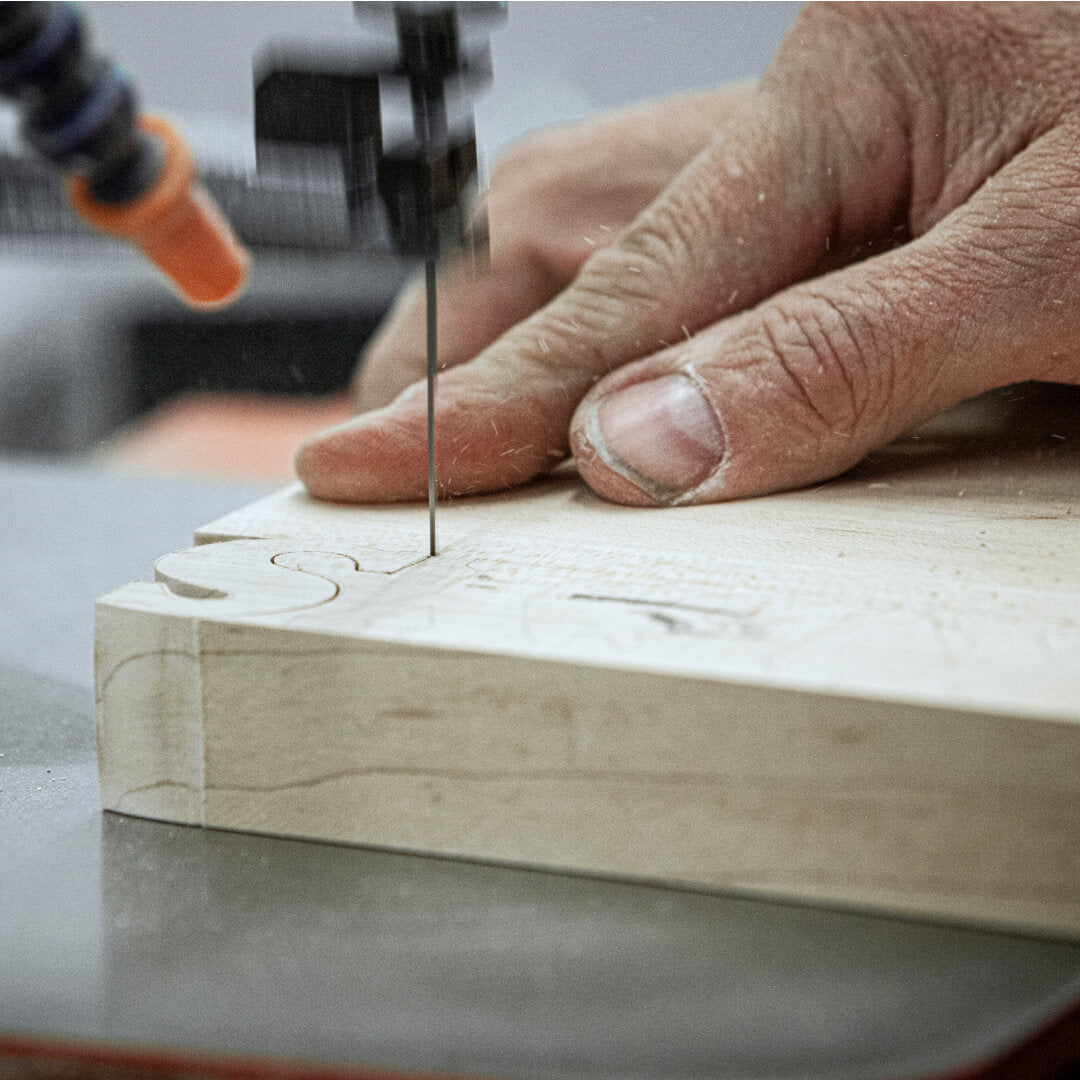Creation of a cutting board