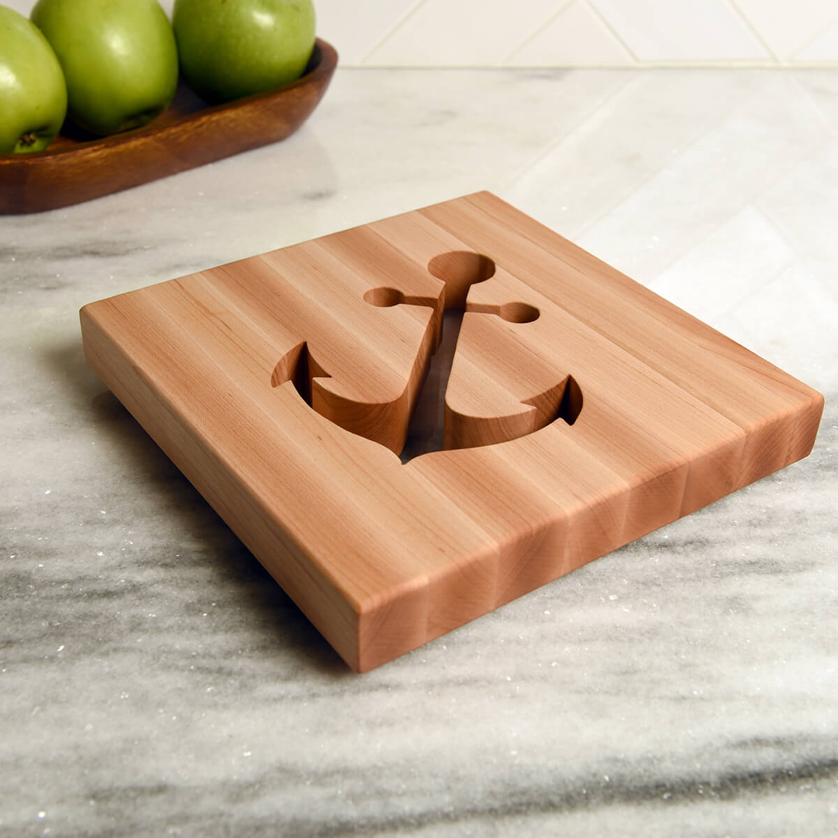 WOOD TRIVET, ANCHOR