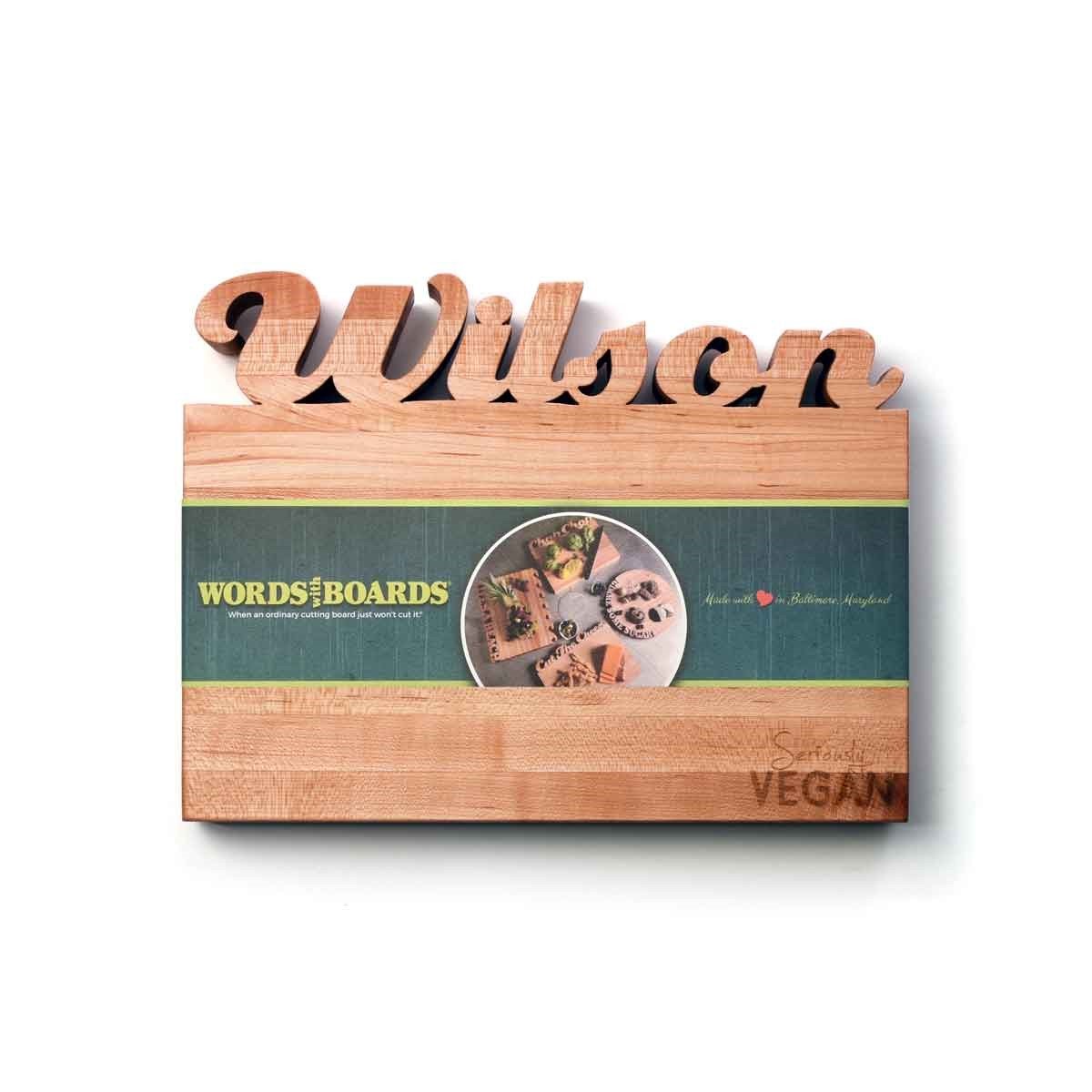 Small Custom Board ~ Seriously Vegan