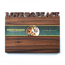 Personalized Cutting Board - Walnut wood