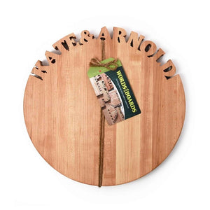 Round Cutting Board, maple, 1