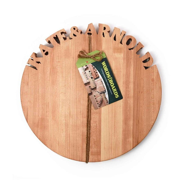 Custom Cutting Boards  Words with Boards - Words with Boards, LLC