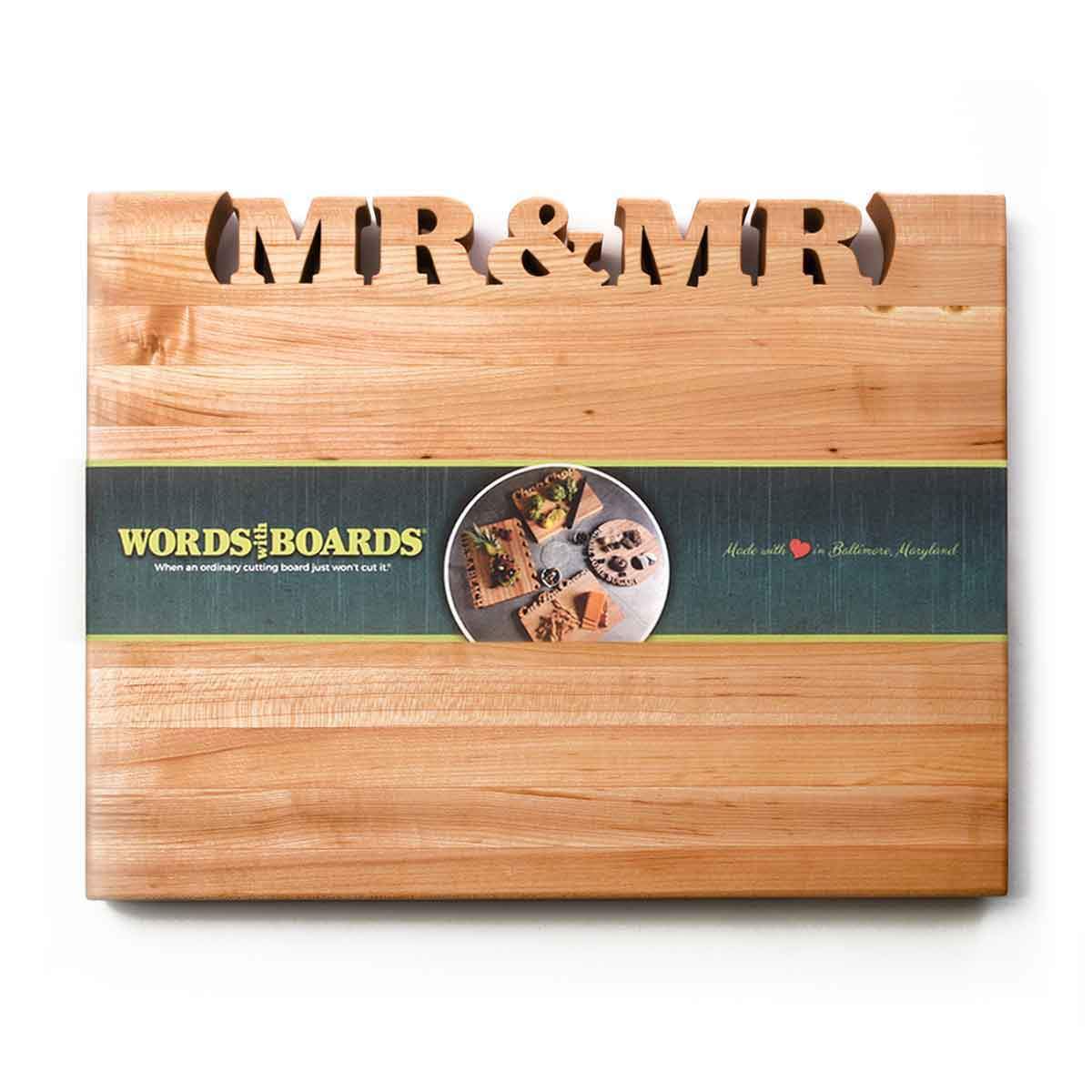 Unique Wedding Gifts: Wedding ideas for same sex partners - Words with Boards - 2