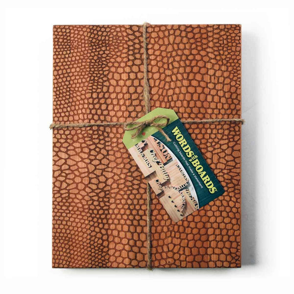 Snake Pattern Serving Board - Words with Boards, LLC