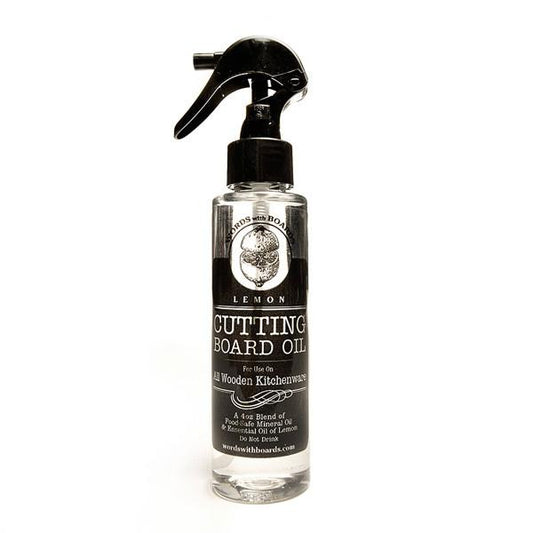 Cutting Board Oil ~ Lemon Essence - Words with Boards
