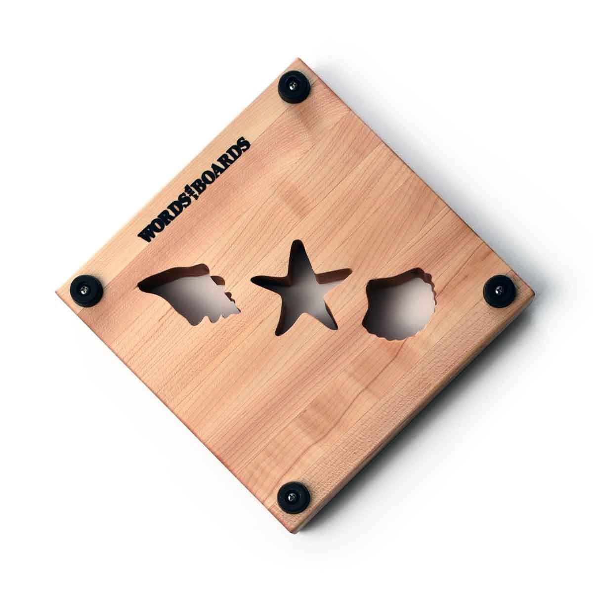 DECORATIVE TRIVETS - 3 SHELLS