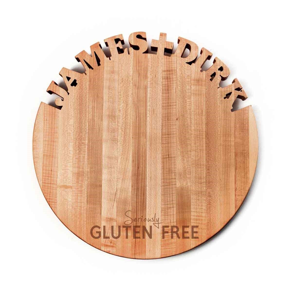 Round Custom Board ~ Seriously Gluten Free