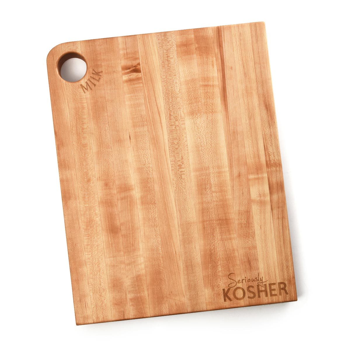 Seriously Kosher ~ Large Cutting Board ~ Milk