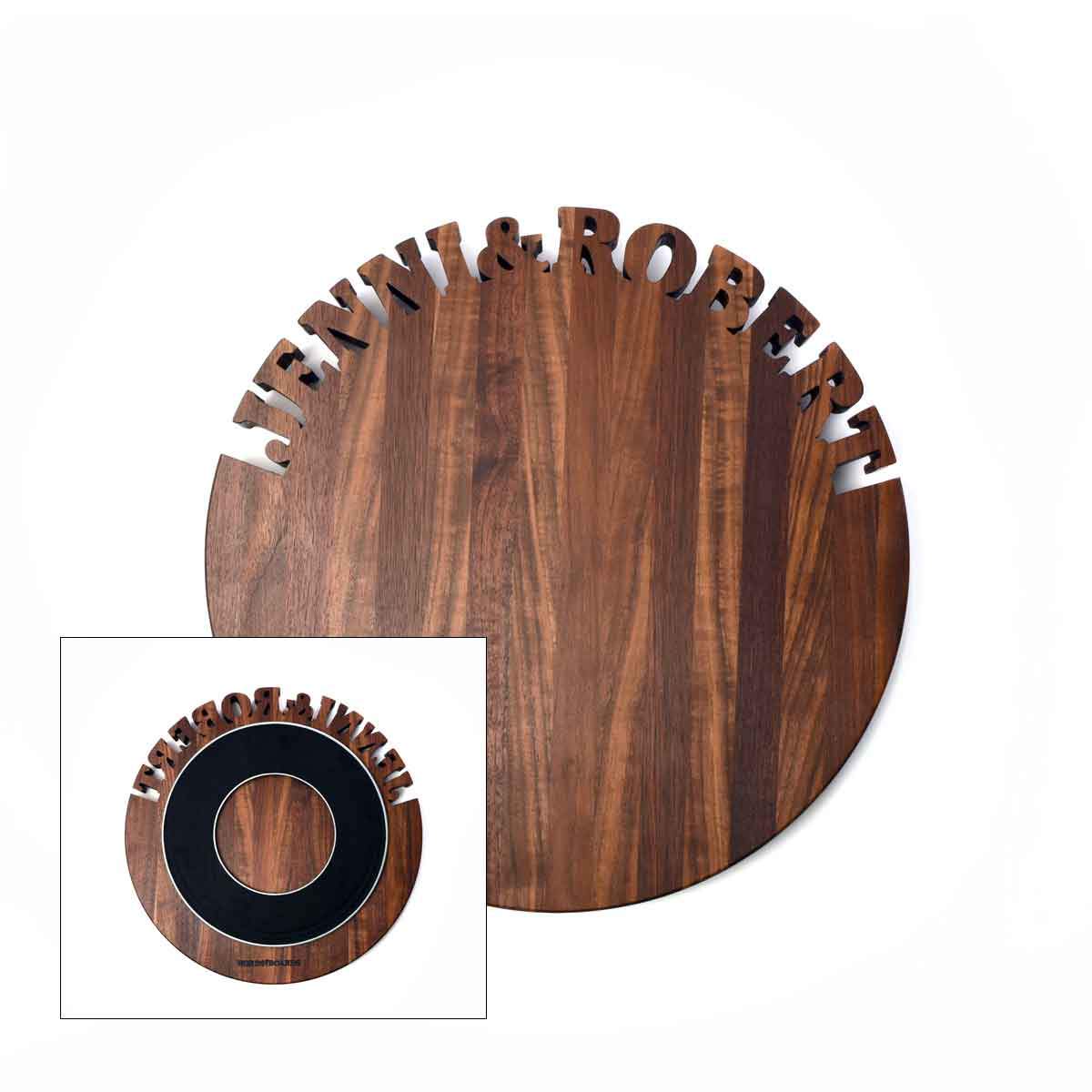 Custom Lazy Susan  Words with Boards - Words with Boards, LLC