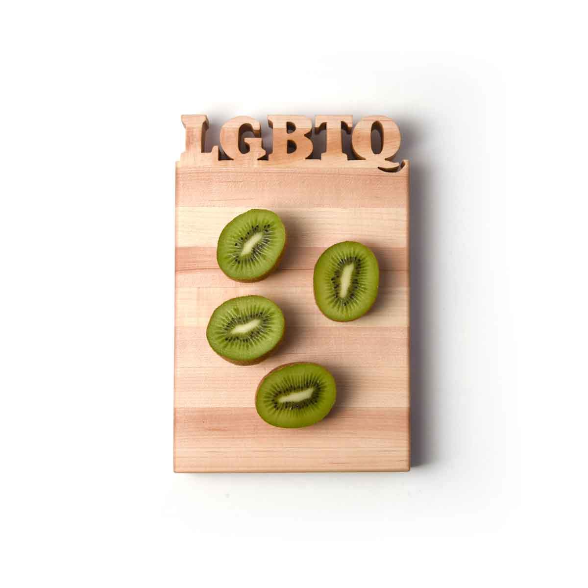 LGBTQ LETTERS - CUTTING BOARD -1