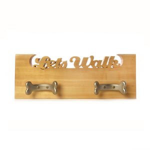Leash board for dogs - dog leash hooks - dog leash holder - Words with Boards
 - 1