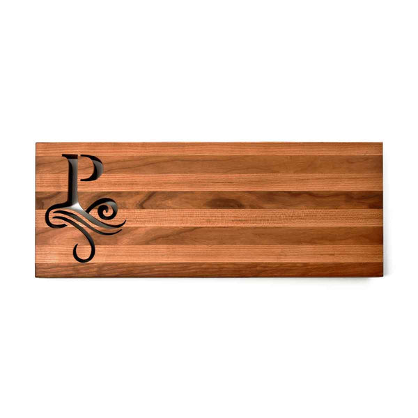 Laurels Of Love Personalized Maple Cutting Board - Large
