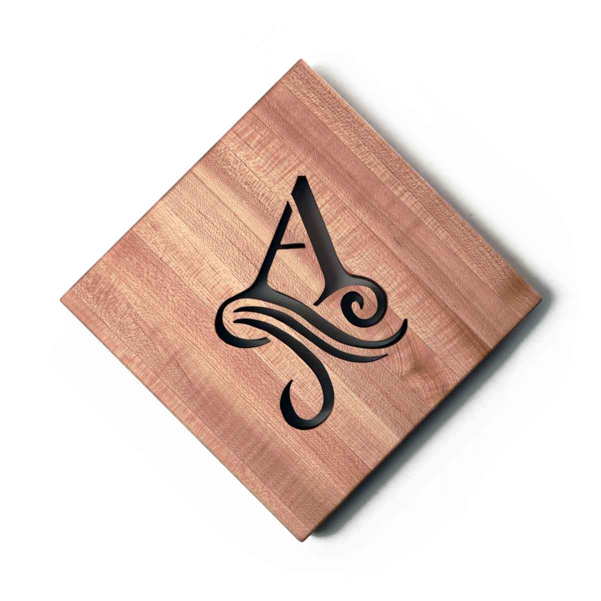 Monogrammed gifts - trivet -1