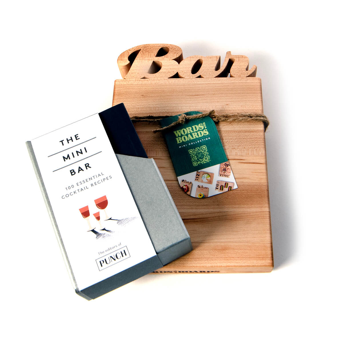 Mini Bar Board + Book Bundle - Words with Boards, LLC