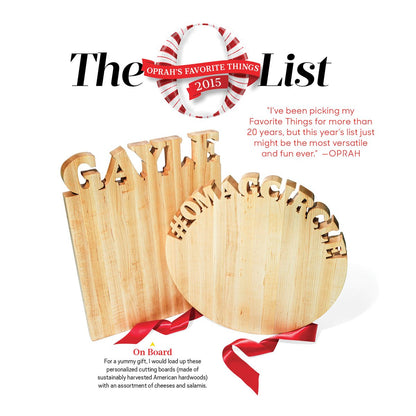 Round Cutting Board 