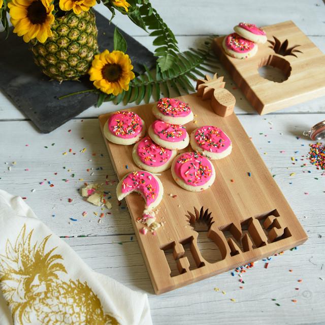 Pineapple Cutting Board ~ HOME