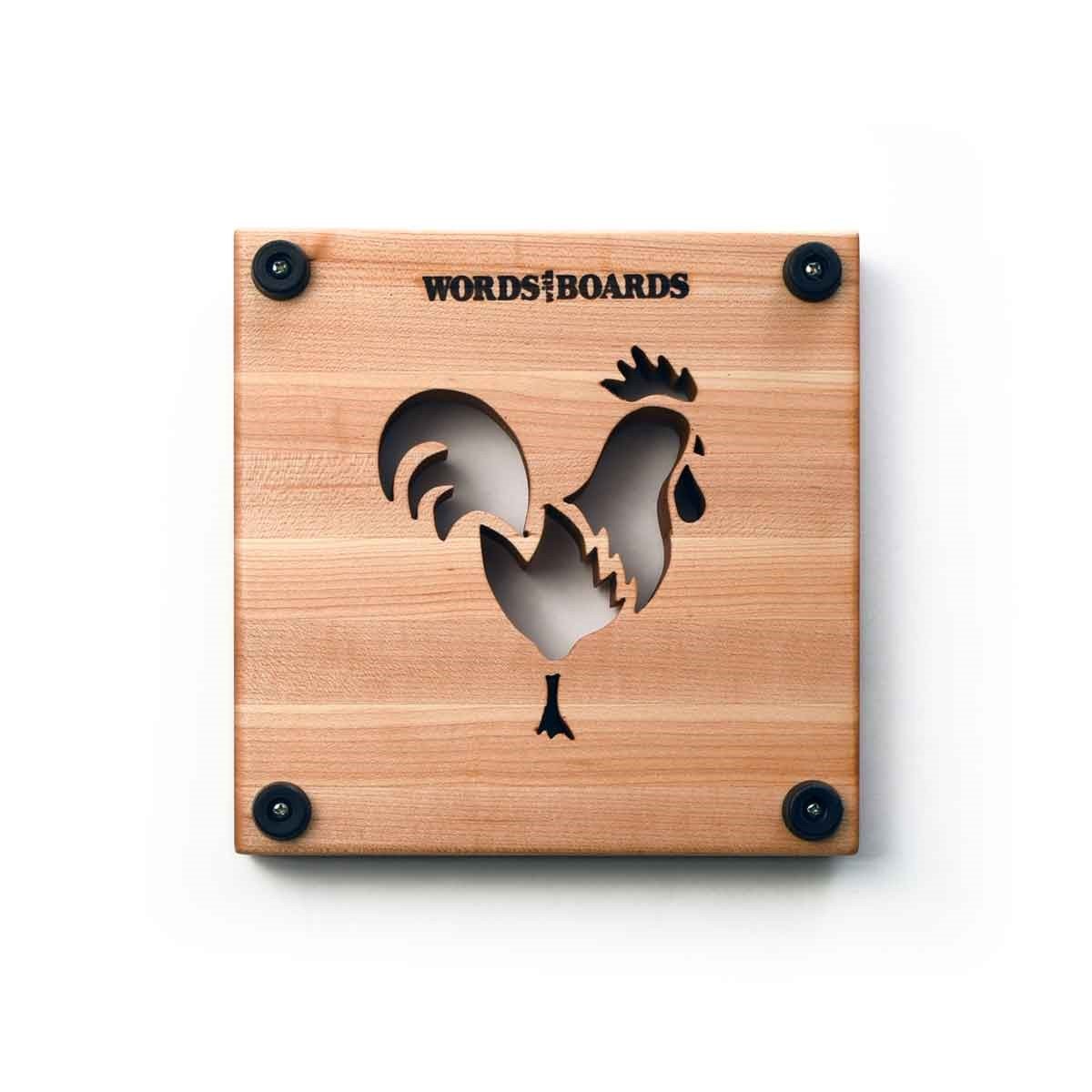 ROOSTER TRIVET
