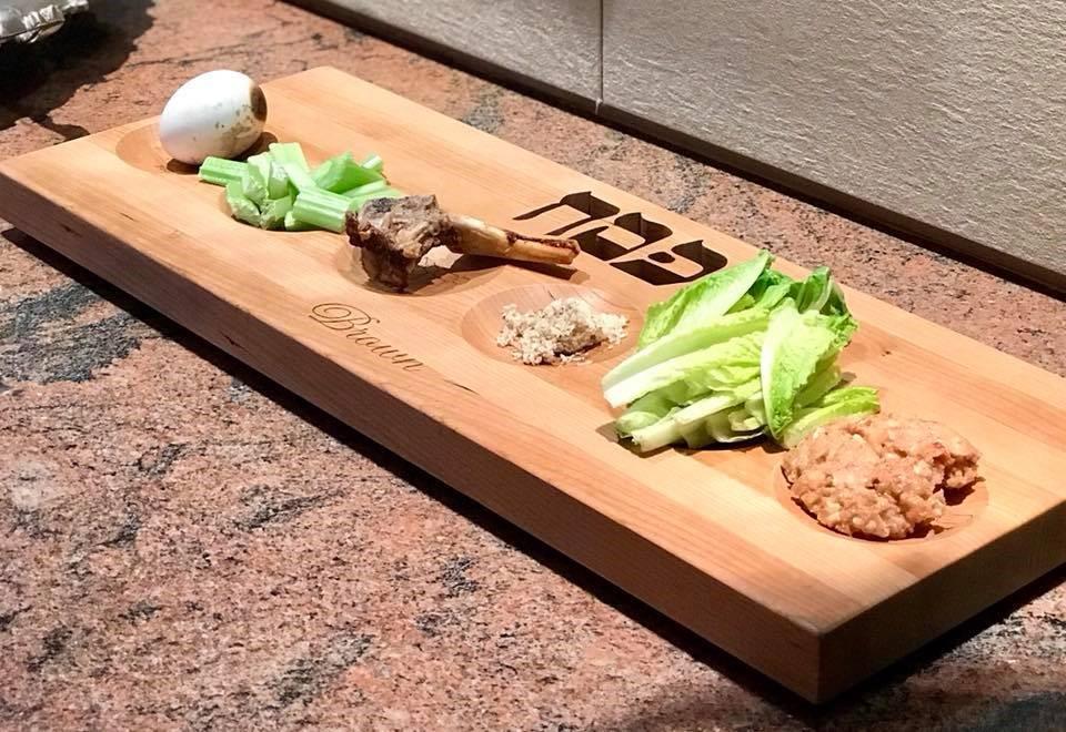 Seder plate - MAPLE - 2