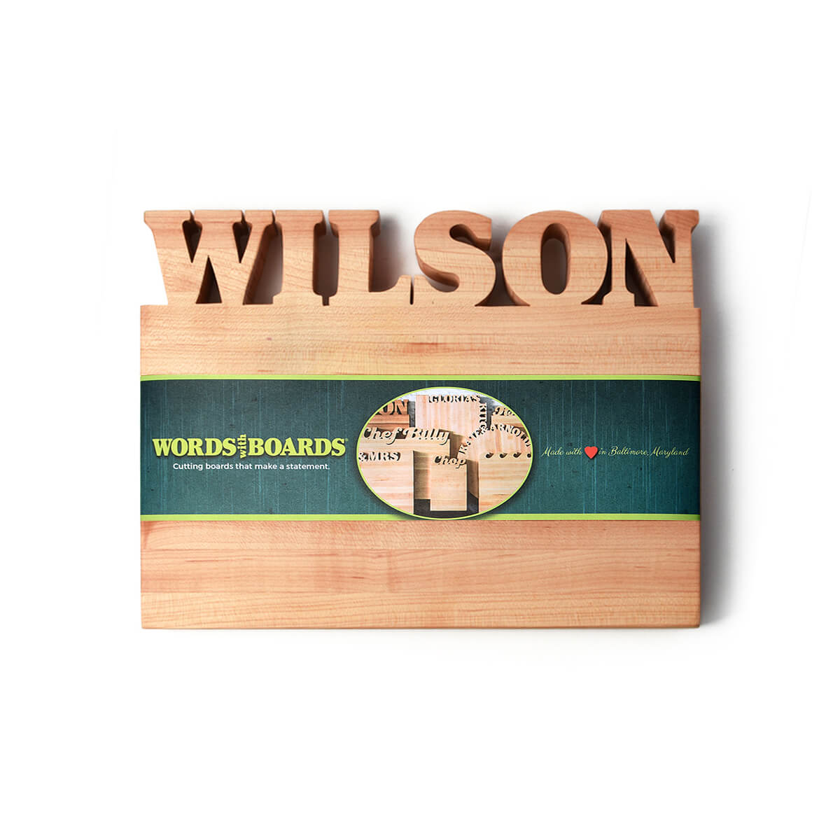 maple wood cutting board, small