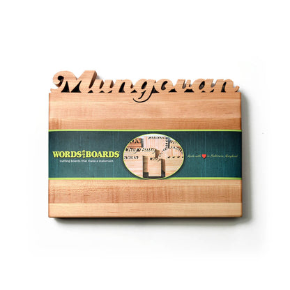 small maple wood cutting board