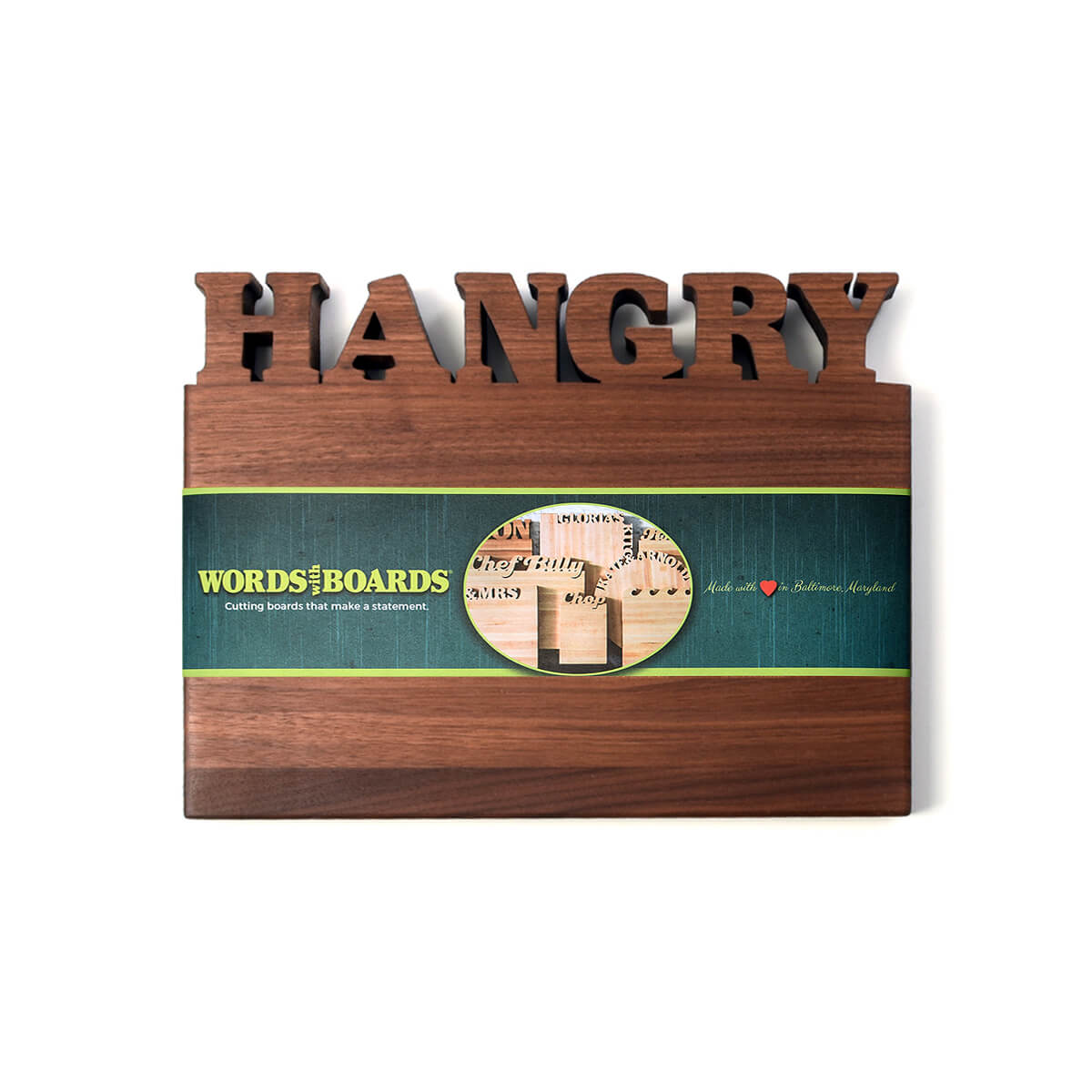 Small Wood Cutting Board  Words with Boards - Words with Boards, LLC