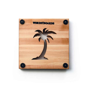 TRIVETS FOR DINING TABLE - PALM TREE