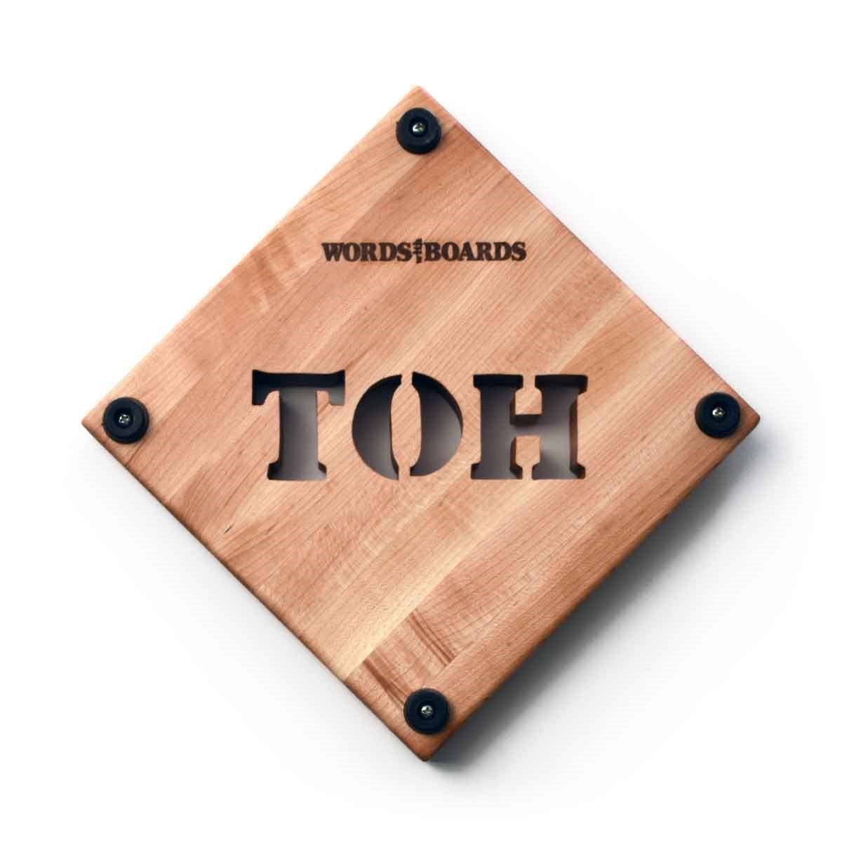 TRIVETS FOR HOT POTS - BACK