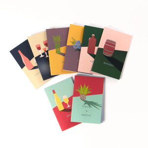 The mini Bar books, 8 covers shown