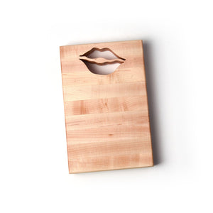 Cutting Board - chopping board with lips cut out - Words with Boards -1