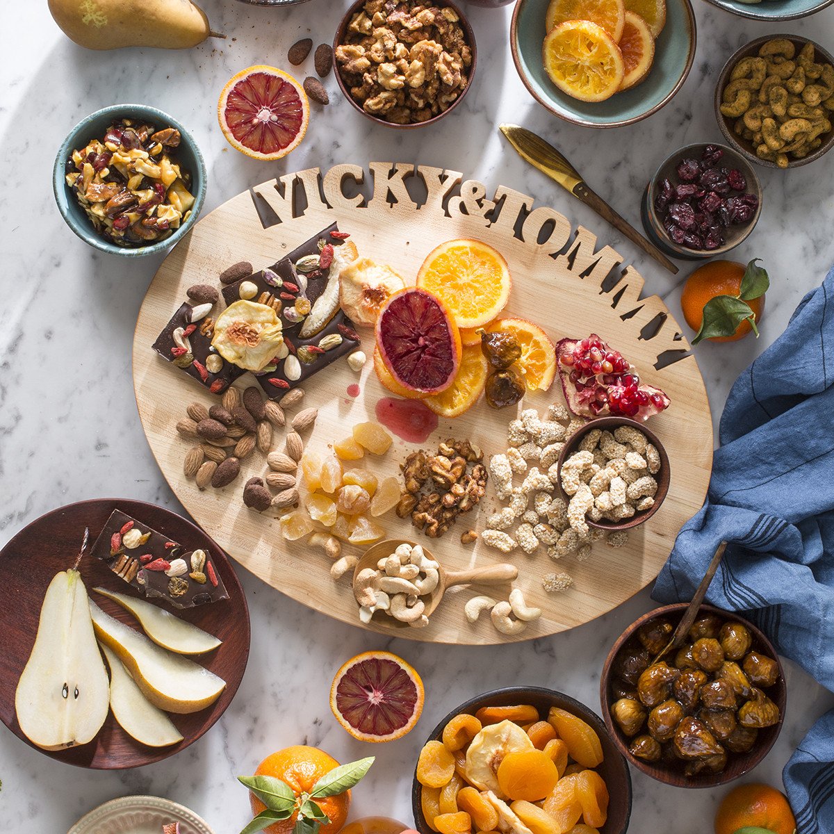 Oval Personalized Cutting Board - Words with Boards
 - 2