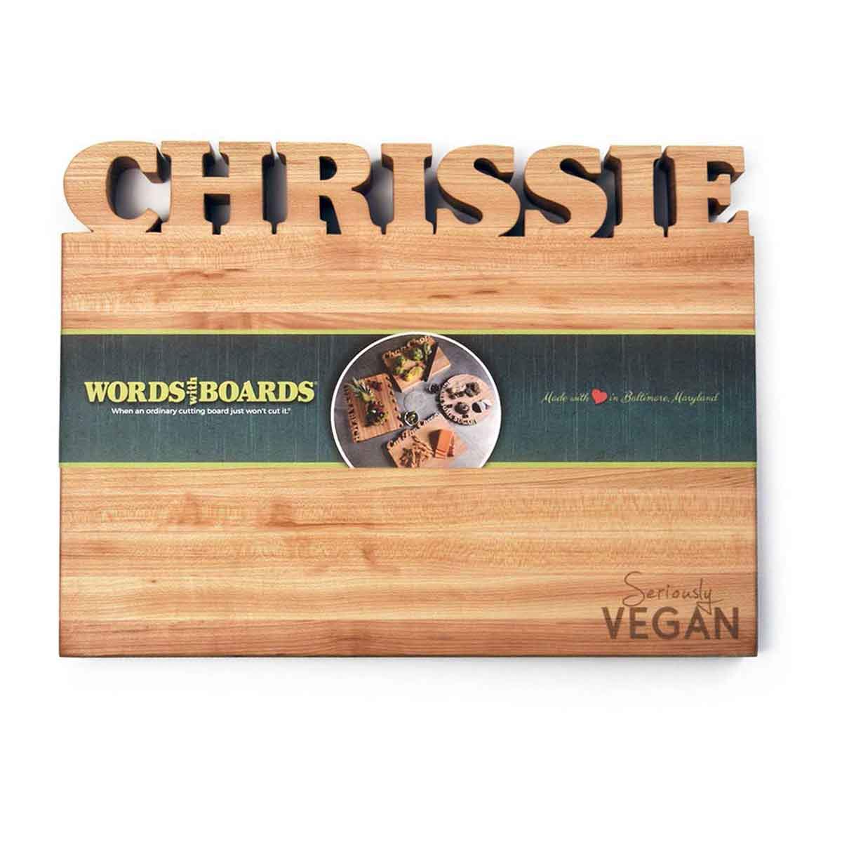 Vegan products - custom cutting boards