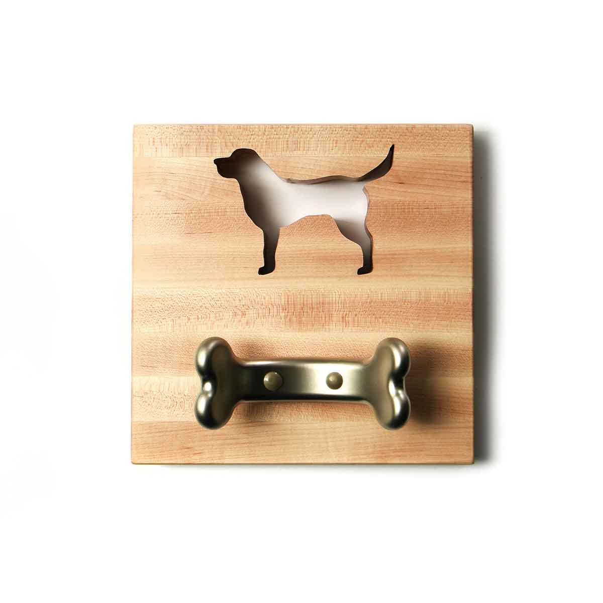 Words with Boards Wooden Dog Leash Holder Words with Boards LLC