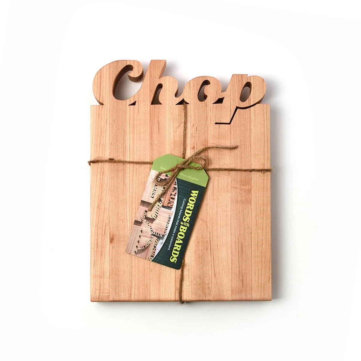 CHOP Cutting Board - Words with Boards, LLC