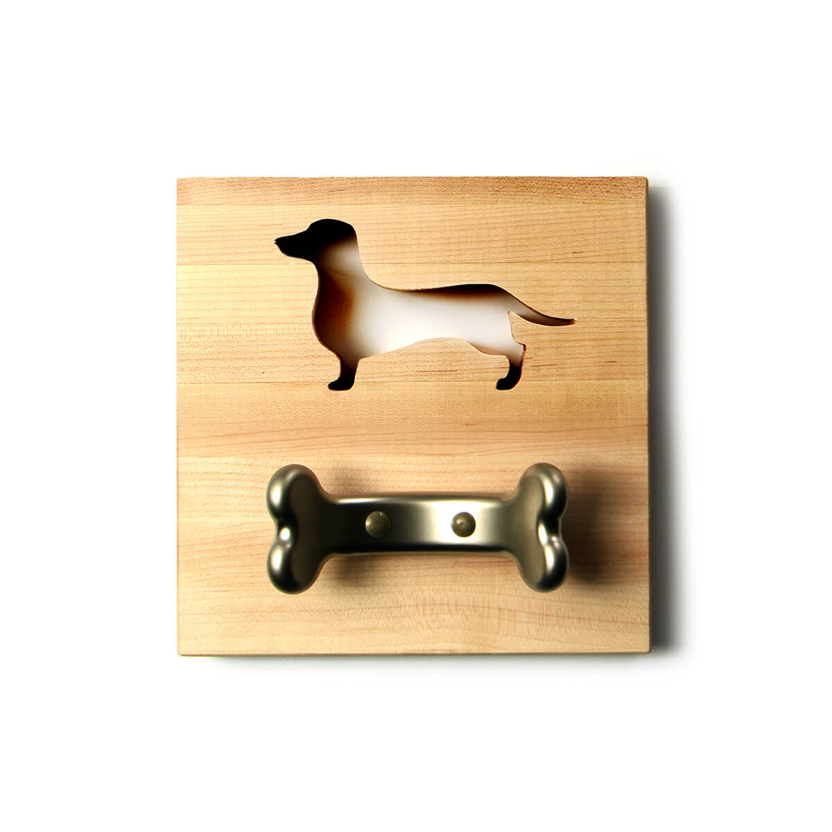 Words with Boards Wooden Dog Leash Holder Words with Boards, LLC